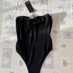 Nasty gal strapless tube bodysuit